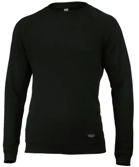Newport  luxury lightweight crewneck | Black