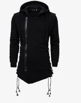 Nocturnal Nomad Hoodie - Techwear Hoodie Gothic top cyber goth clothing Cyberpunk Dark Academia Cyber Fashion Edgy Alt Egirl Y2k Top