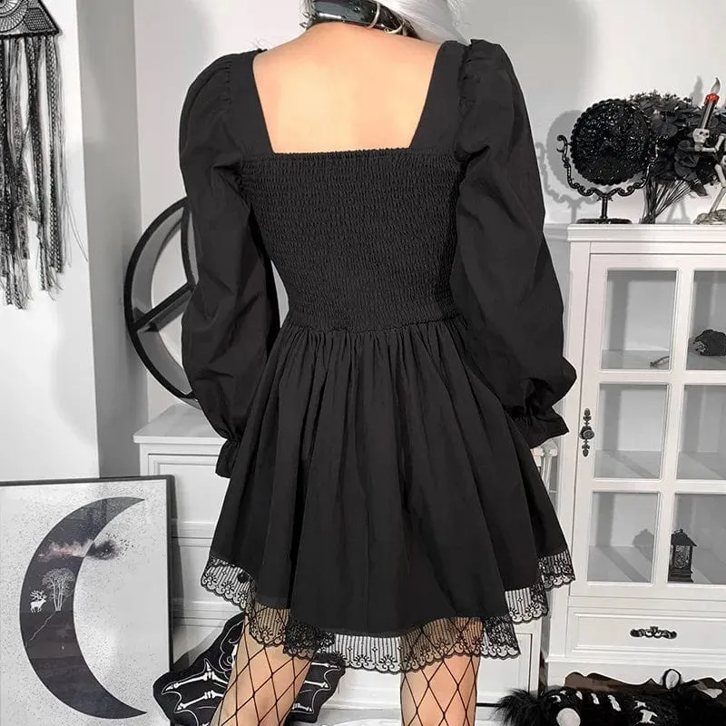 Nora Puff Sleeve Lace Dress