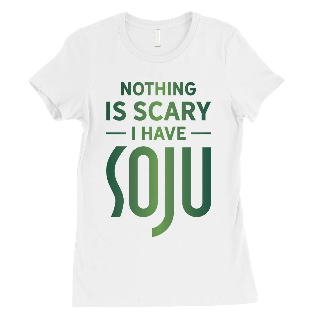 Nothing Scary Soju Womens Expressive Nice Halloween Costume T-Shirt