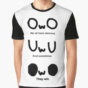"We All Have Demons" Graphic T-Shirt