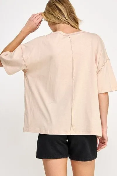 SAGE FIG Love-Inpired Graphic Oversized T-Shirt