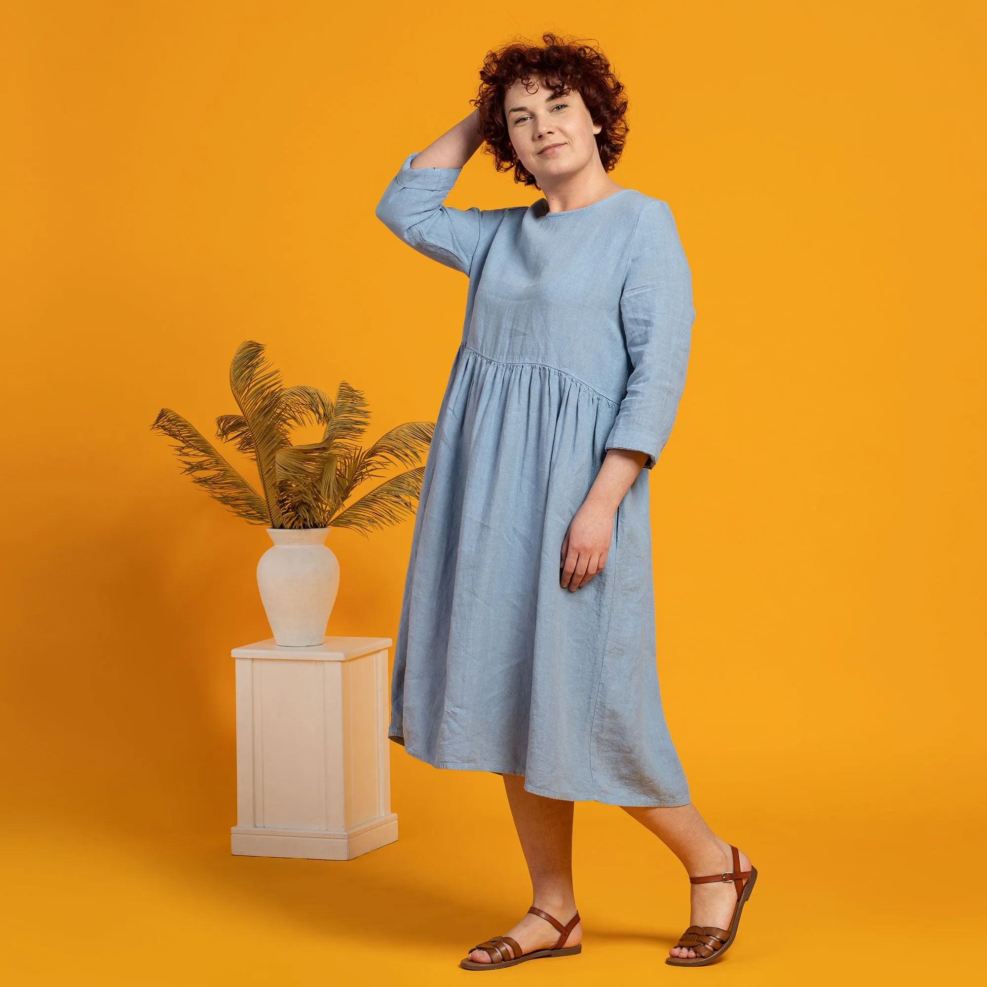 Smock Dress Lucy Cloudy Blue