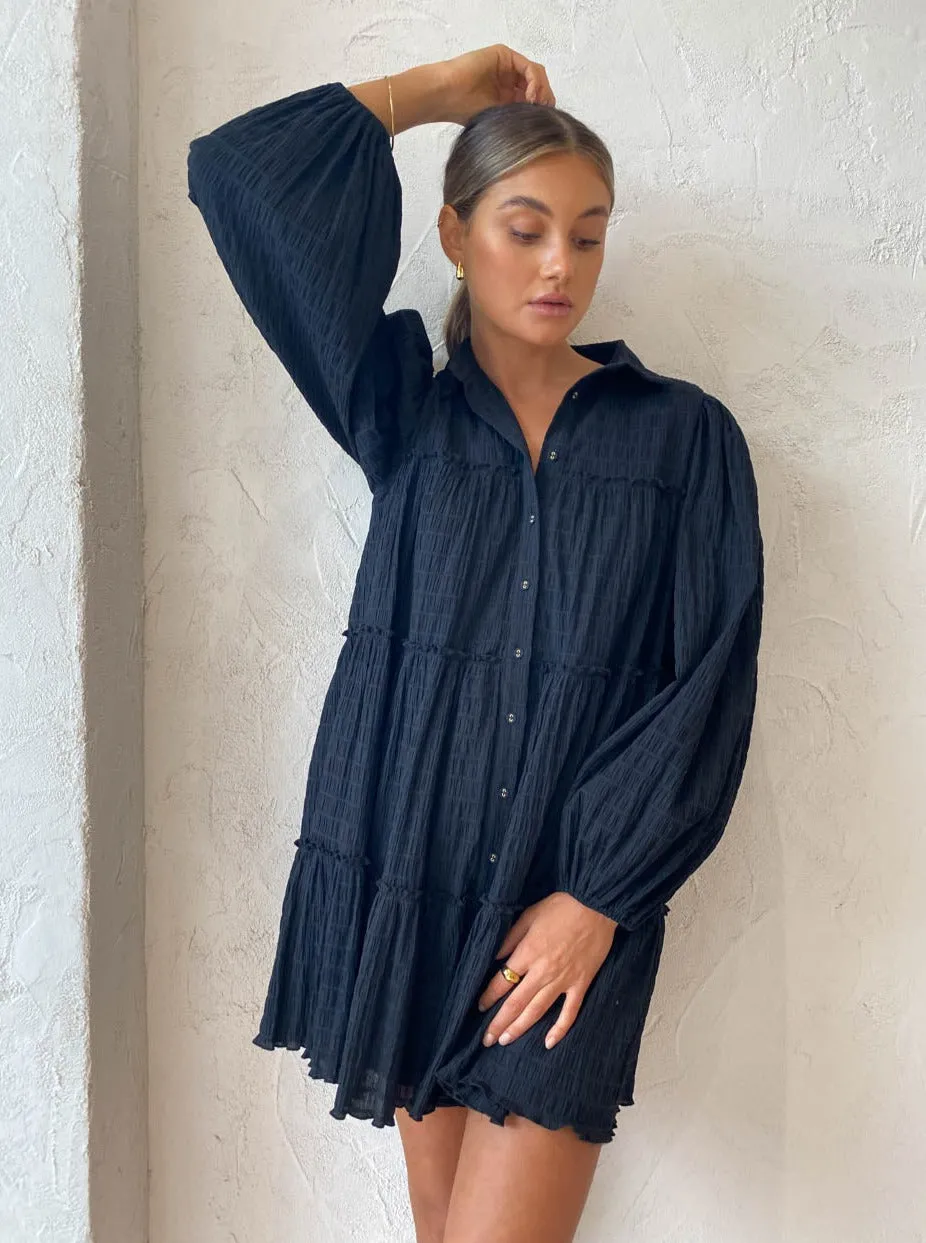 Sovere Zephere Dress in Noir