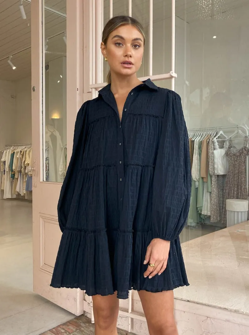 Sovere Zephere Dress in Noir