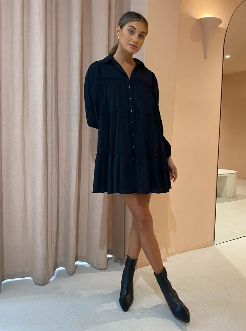 Sovere Zephere Dress in Noir