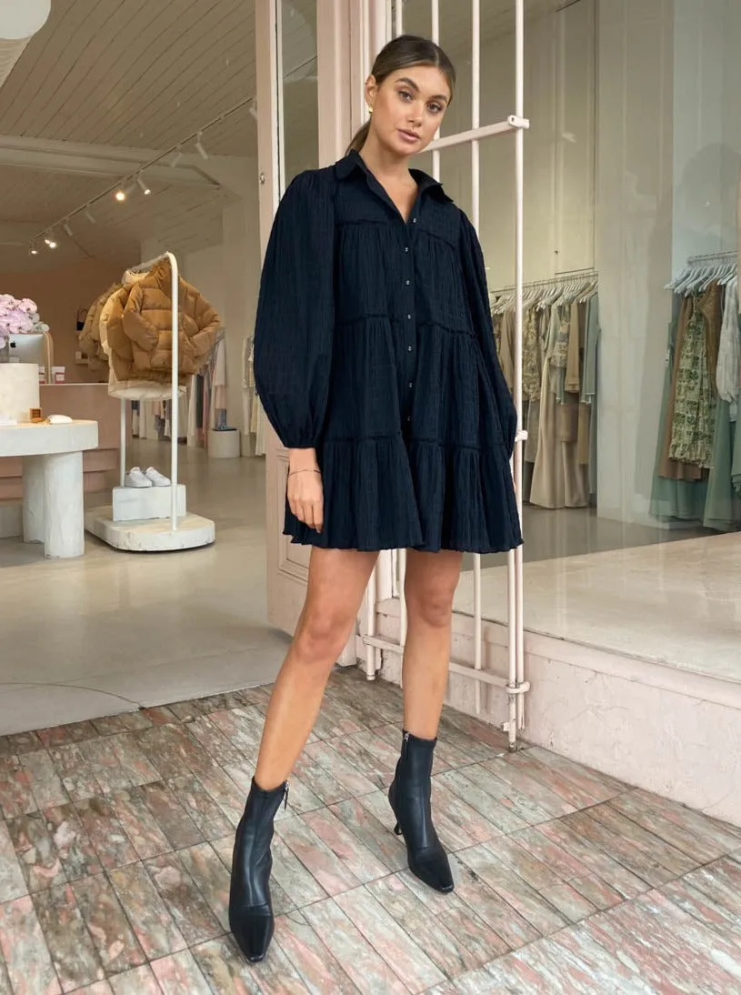 Sovere Zephere Dress in Noir