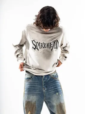 SPIKY SWEATSHIRT WHITE