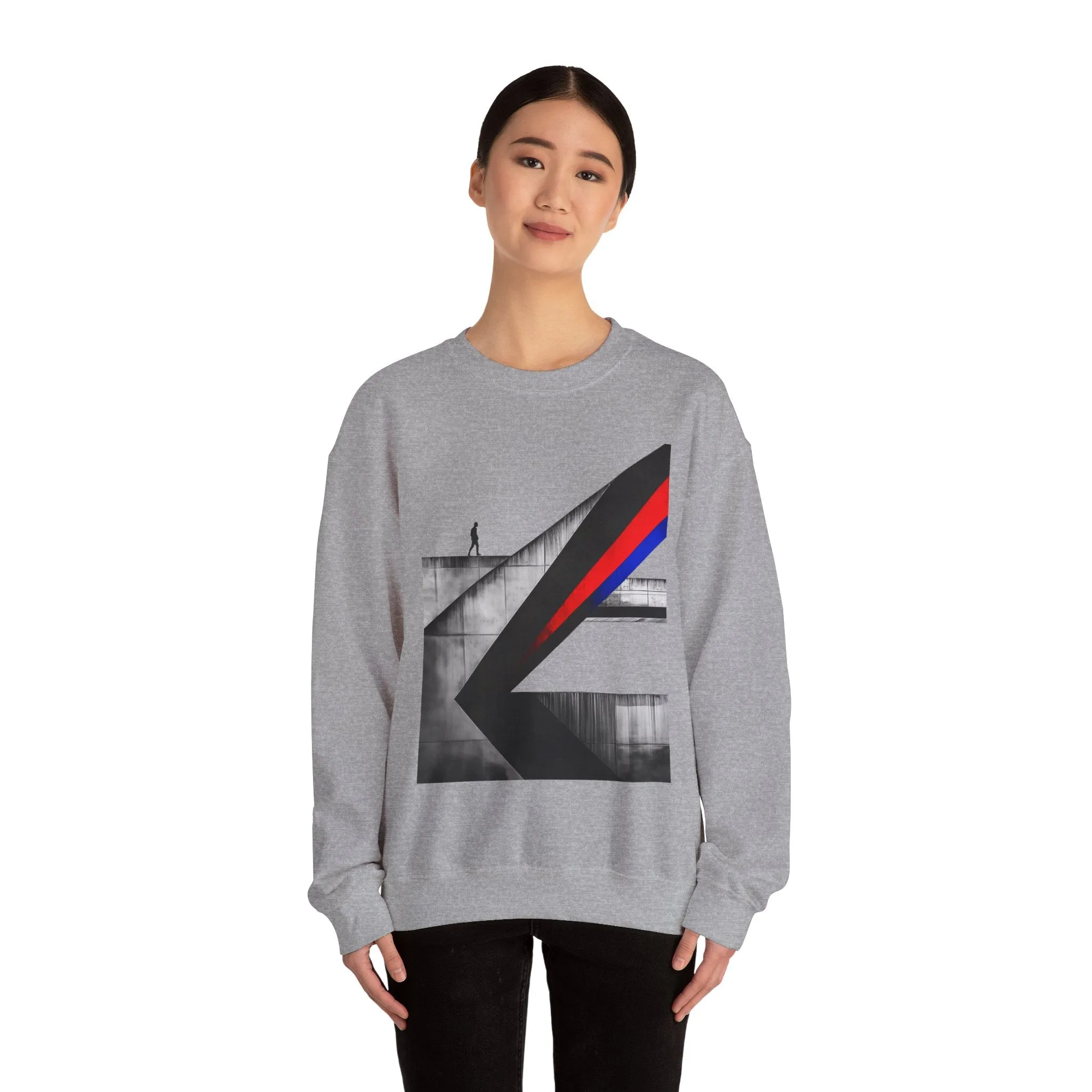 Surreal Constructs Graphic Sweatshirt