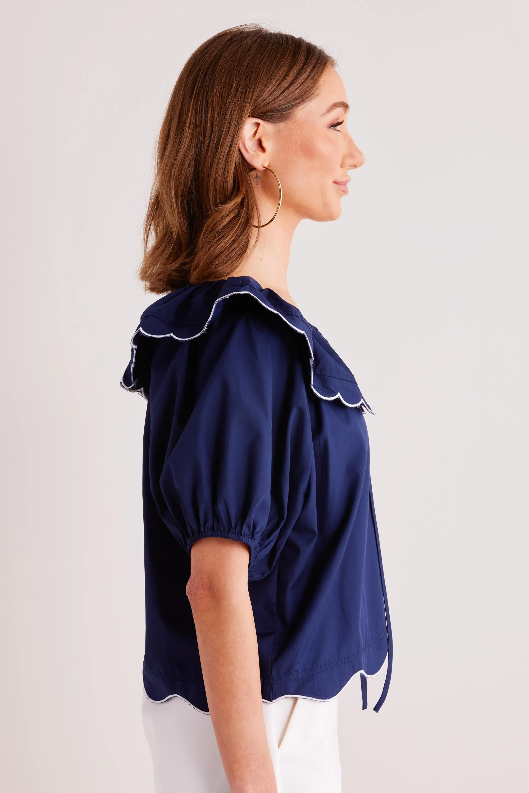 Tatum Top- Navy