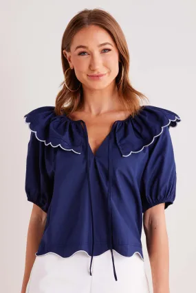 Tatum Top- Navy