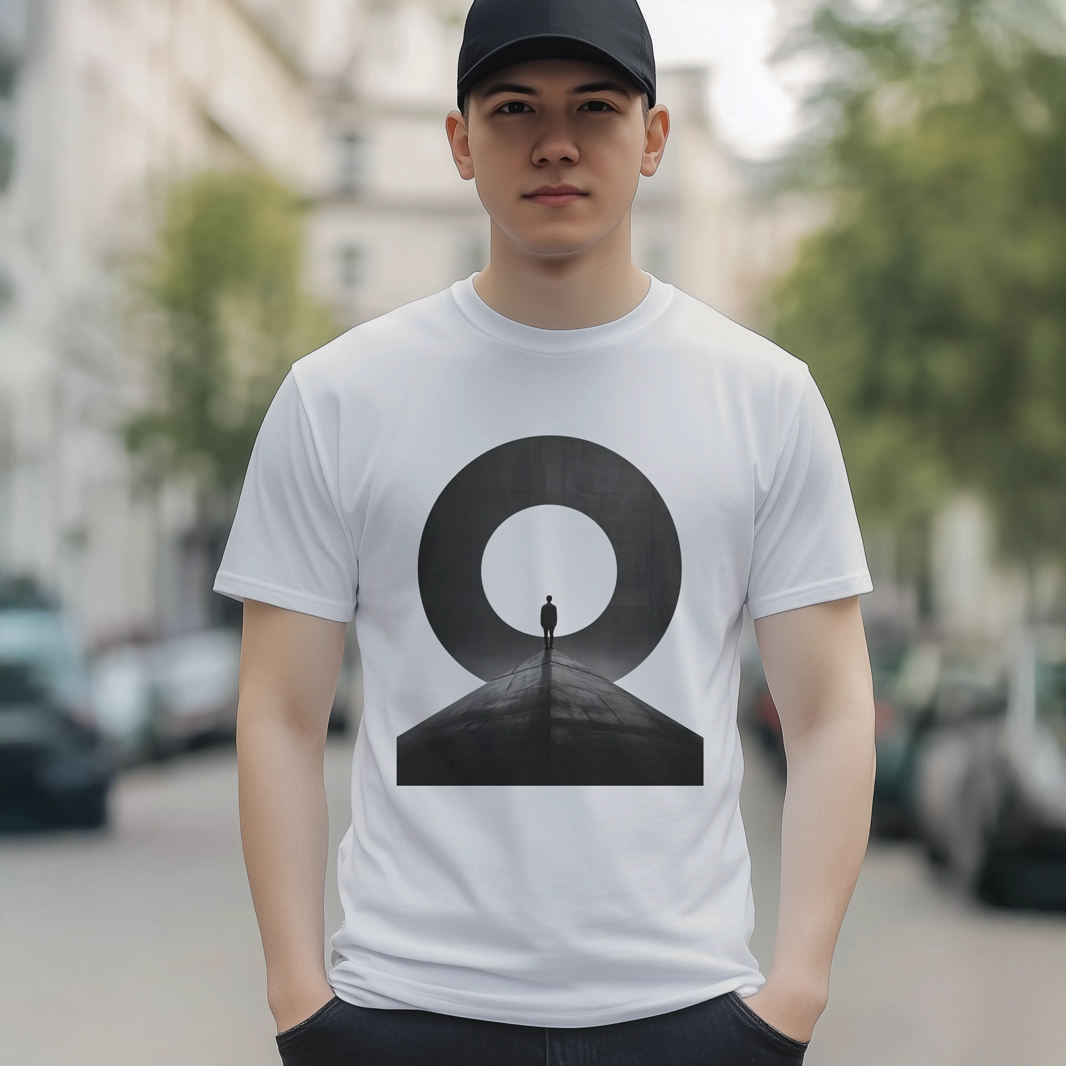 The King of the Hill Fine Art Graphic T-Shirt
