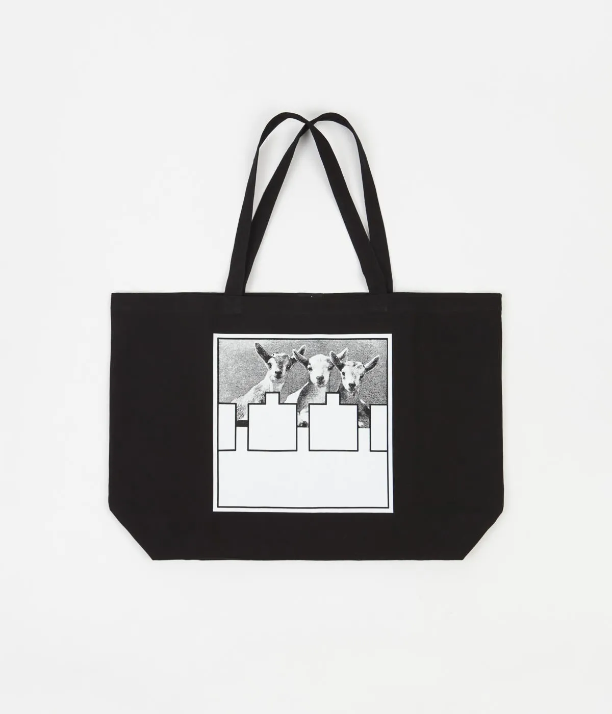 The Trilogy Tapes Goat Record Bag - Black