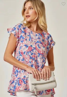 Tiered and Flowy Top