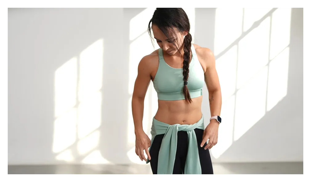 TRX WOMEN’S CROP HOODIE