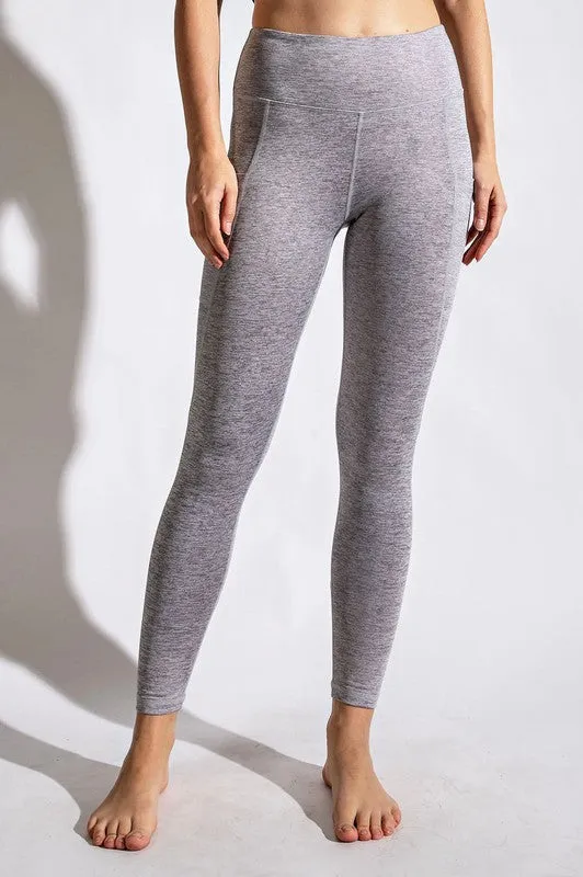 Two Tone Full Length Yoga Leggings