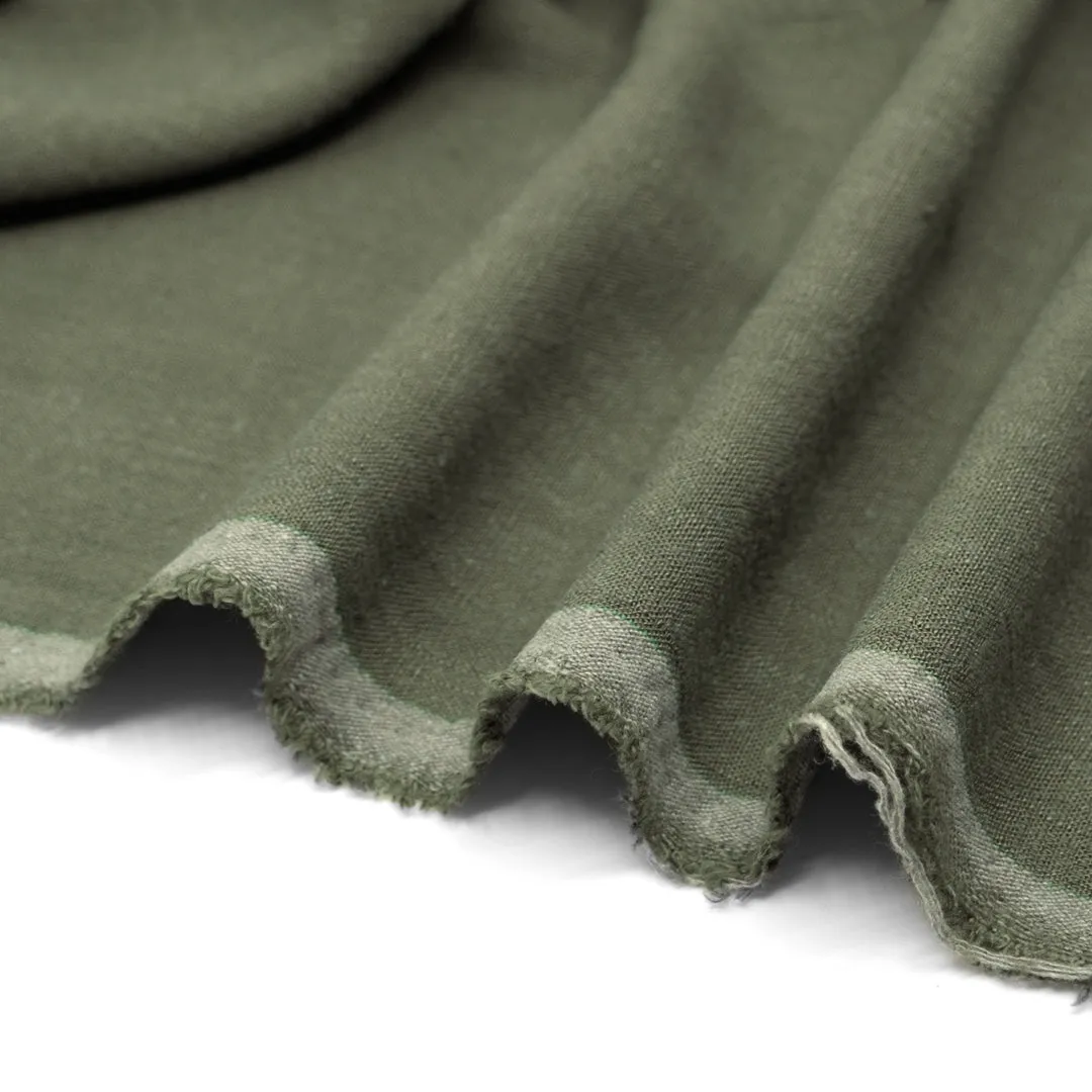 Viscose Linen Noil - Sage