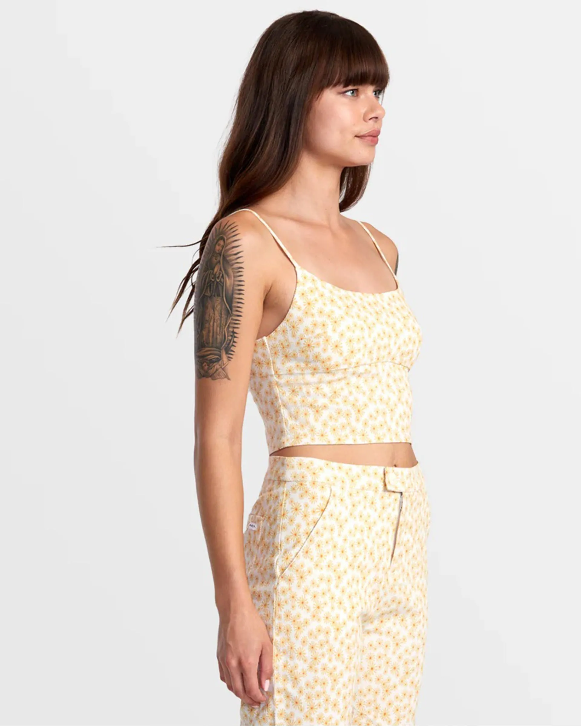 Whitney Fitted Crop Top